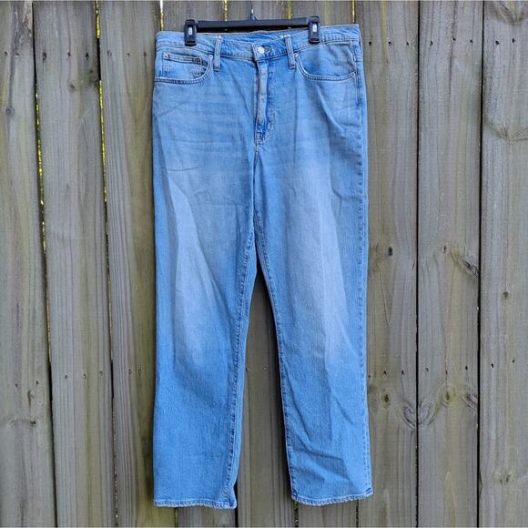 J. Crew Slim Boyfriend Jean In Darcy Bay Wash 31T Tall 31 - Picture 3 of 10